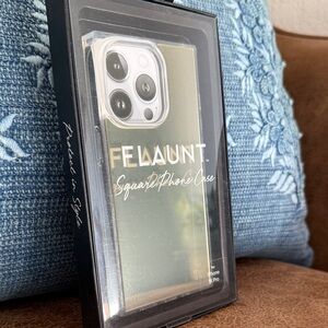 Felaunt Gold Square Phone Case for iPhone Pro